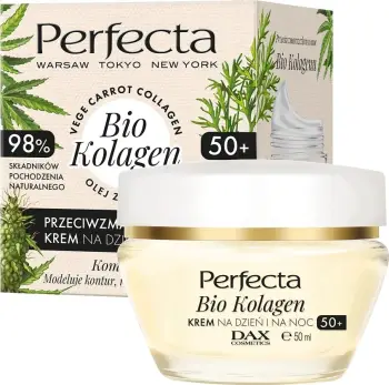 Krem fytyre për femra Perfecta Bio Collagen Day and Night 50+, 50ml