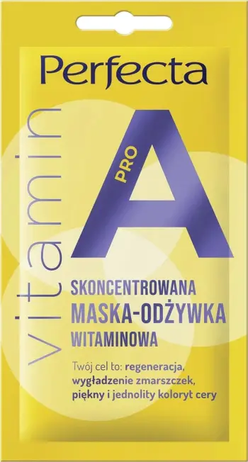 Maskë për fytyrë për femra Perfecta Beauty Vitamin proA, 8ml