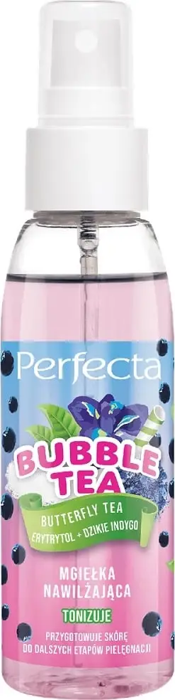 Mist për fytyrë për femra Perfecta Bubble Tea Mist Hydrating and Toning, 100ml