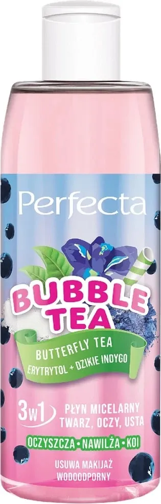 Ujë micelar për femra Perfecta Bubble Tea 3-in-1, 300ml - 1