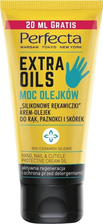 Krem për duar Perfecta Extra Oils "Silicone Gloves", 80ml