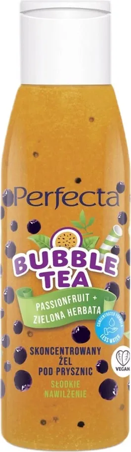 Xhel dushi për femra Perfecta Bubble Tea Passionfruit + Green Tea, 100ml - 1
