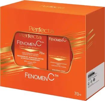 Set krem për fytyrë dhe sy Perfecta Fenomen C 60+ për femra, 50ml + 15ml