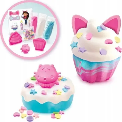 Set modelues Epee Gabbys Dollhouse Cat Surprise Box, plastelinë, jeshile - 3