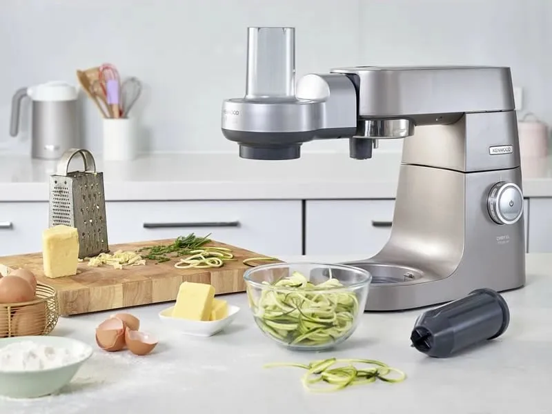 Spiralizues Kenwood Spiralschneider me 5 shtojca, plastikë, gri - 5