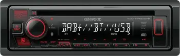 Radio makine Kenwood KDC-BT450DAB, Bluetooth, DAB+, USB, i zi
