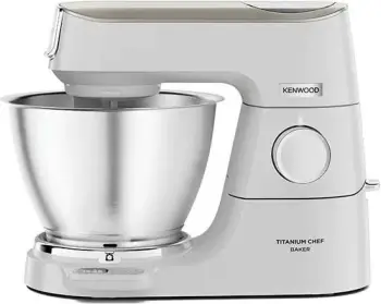 Robot kuzhine Kenwood Titanium Chef Baker KVC65.001WH, 1200W, tas 5L, ngjyrë çelik