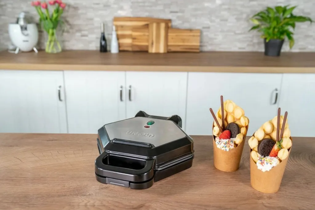 Wafflemaker UNOLD 48245 Bobby Bubble, 700W, i zi - 1