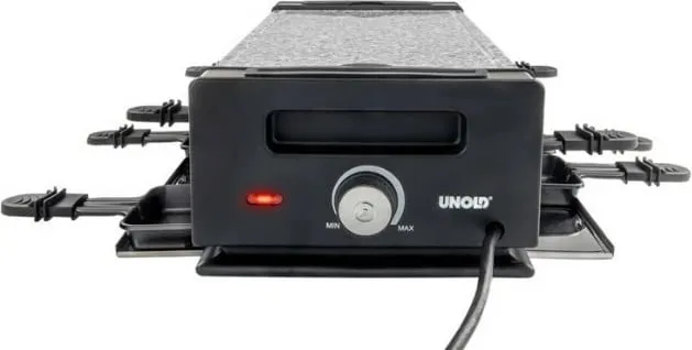 Skarë elektrike Unold Raclette Finesse Basic, 1200 W, e zezë/e argjendtë - 3