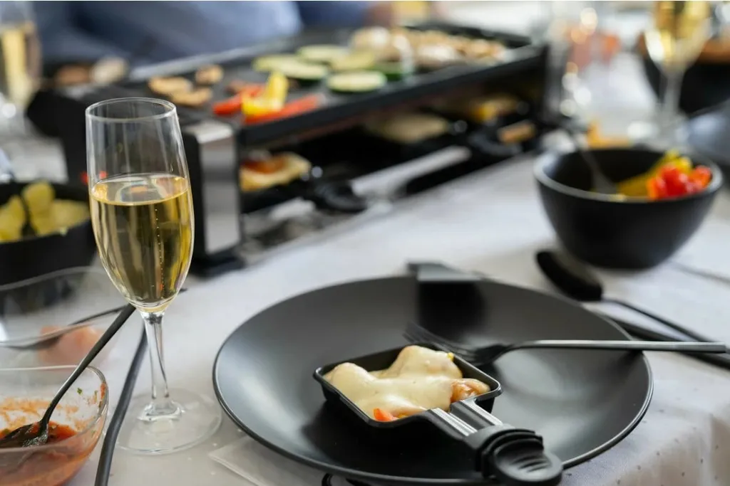 Skarë elektrike Unold Raclette Finesse Basic, 1200 W, e zezë/e argjendtë - 7