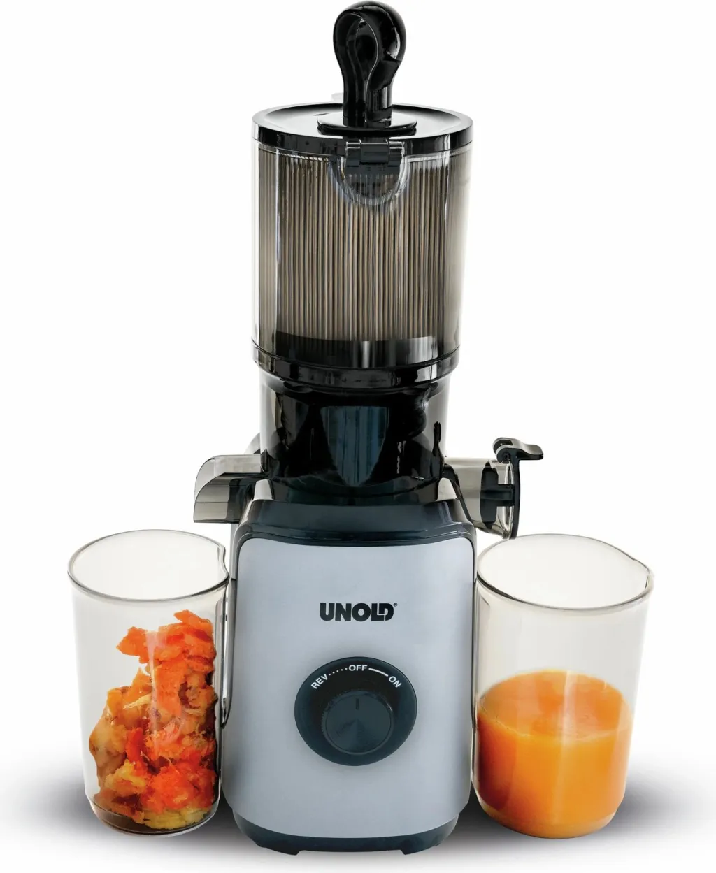 Slow juicer UNOLD 78275 Sam, 0.8L, 80 RPM, charcoal - 1