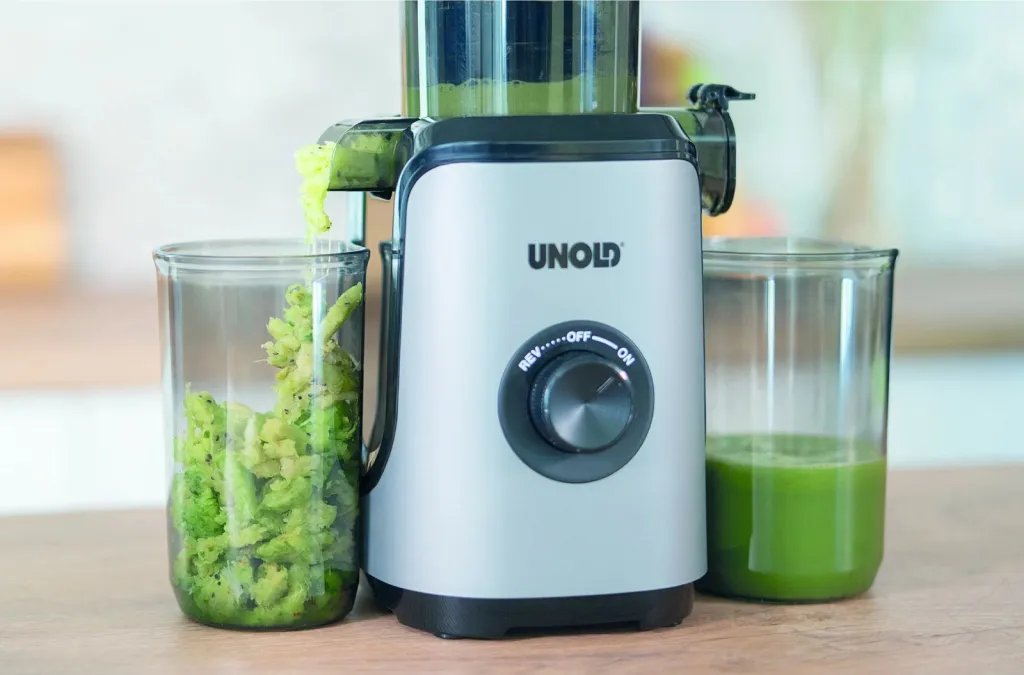 Slow juicer UNOLD 78275 Sam, 0.8L, 80 RPM, charcoal - 14