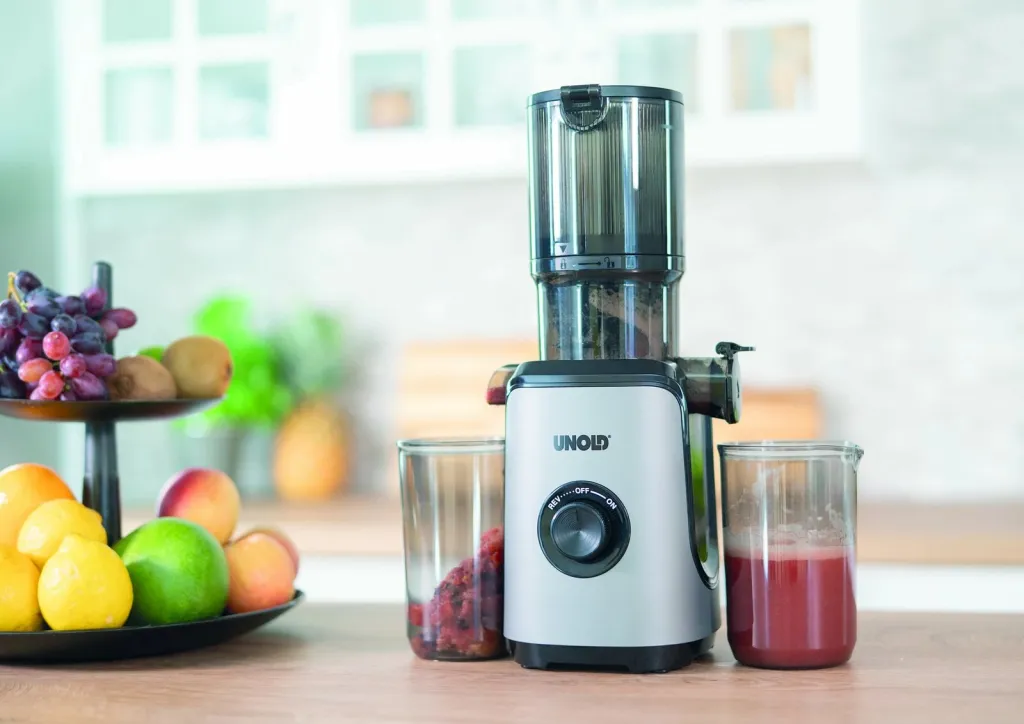 Slow juicer UNOLD 78275 Sam, 0.8L, 80 RPM, charcoal - 3