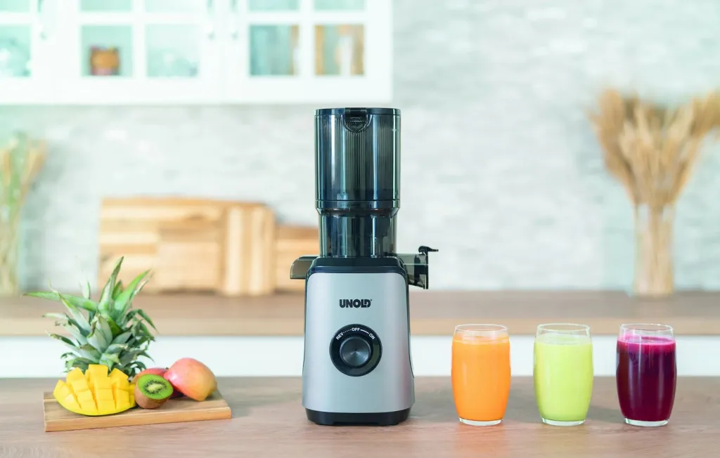 Slow juicer UNOLD 78275 Sam, 0.8L, 80 RPM, charcoal - 4