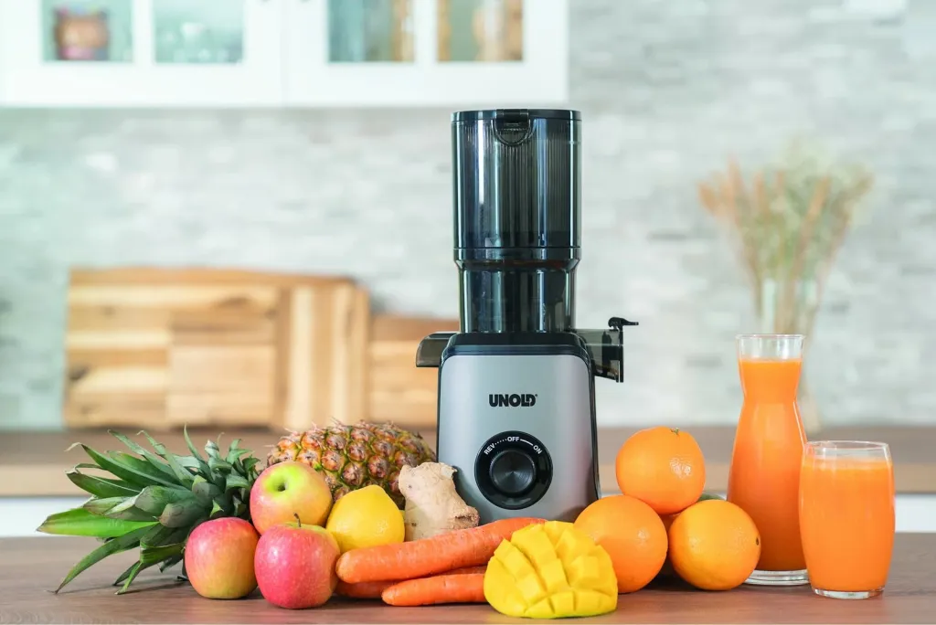 Slow juicer UNOLD 78275 Sam, 0.8L, 80 RPM, charcoal - 5