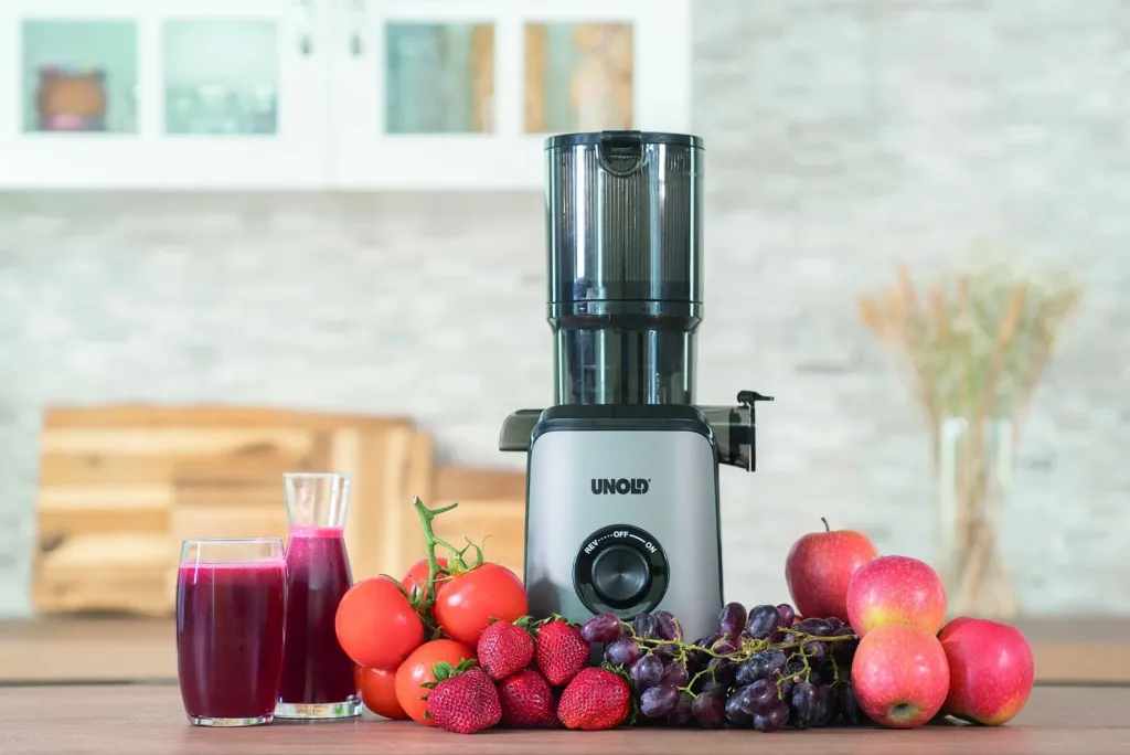 Slow juicer UNOLD 78275 Sam, 0.8L, 80 RPM, charcoal - 6