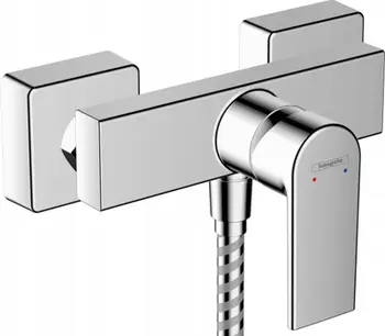Bateri dushi Hansgrohe Vernis Shape, me levë, krom
