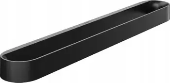 Mbajtës peshqiri Hansgrohe WallStoris, montim mural, 6 kg, i zi mat