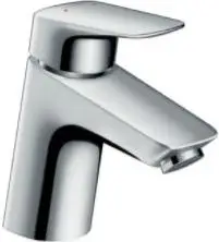 Rubinet Hansgrohe Logis (71070000), i argjendtë