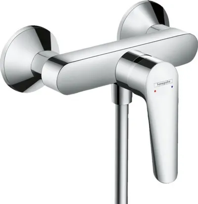 Bateri dushi Hansgrohe Logis E, murale, krom - 1