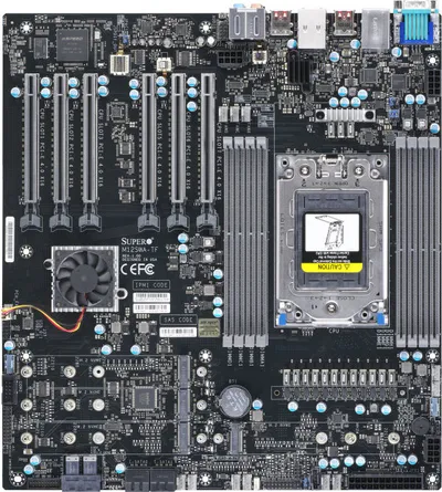 Pllakë amë Supermicro MBD-M12SWA-TF Socket sWRX8 Extended ATX - 1