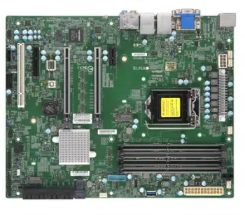 Pllakë amë Supermicro X11SCA-F Intel C246 LGA 1151 (Socket H4) ATX
