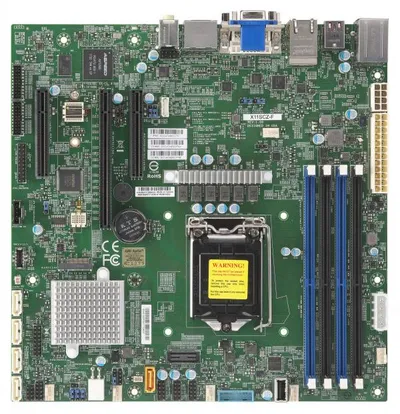 Pllakë amë Supermicro X11SCZ-F LGA 1151 (Socket H4) Micro ATX Intel C246 - 1