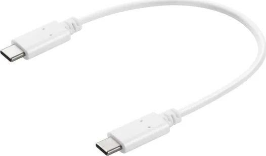 Kabllo Sandberg USB-C - USB-C, e bardhë - 1