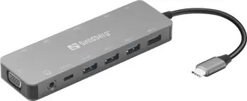 Docking station USB-C Sandberg 13-in-1
