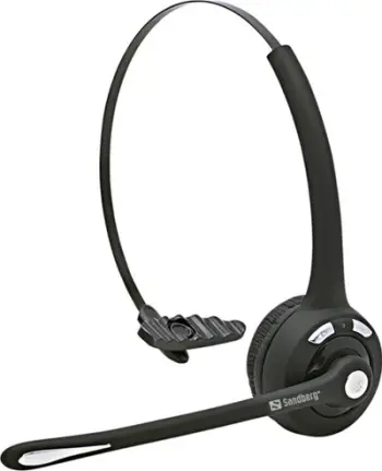 Kufje wireless zyre Sandberg 126-23, Bluetooth 5.0, USB-C, deri 15 orë, e zezë, set me kabllo karikimi