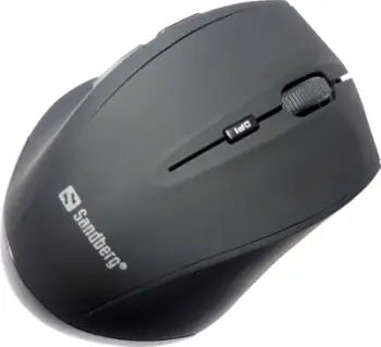 maus pa kabllo Sandberg Wireless Mouse Pro 2.4GHz 1600 DPI, e zezë