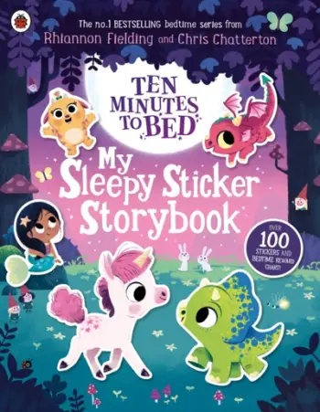 Ten Minutes To Bed My Sleepy Sticker Bk - Rhiannon Fielding