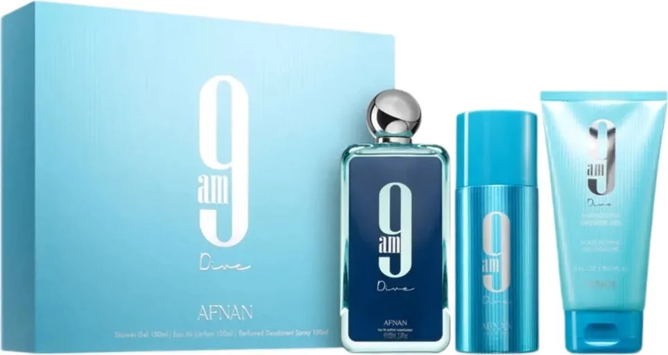 Set Afnan 9AM Dive, 100 ml + 150 ml + 150 ml - 1