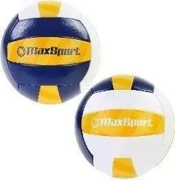 Top volejbolli Artyk Max Sport, madhësia 5, 260g, blu bardhë verdhë