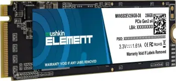 Disk SSD Mushkin Element, 256GB, M.2 2280 PCI-E x4 Gen3 NVMe