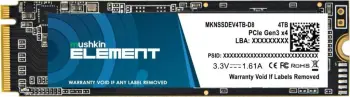 SSD Mushkin Element 4TB NVMe PCIe3.0 x4