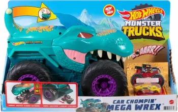 Lodër Hot Wheels Mega Wrex (GYL13), i gjelbër
