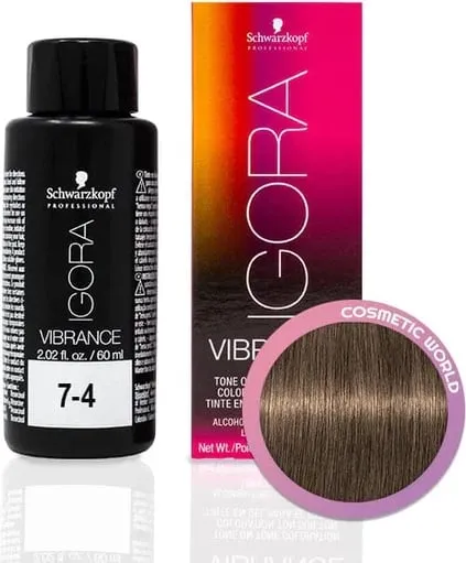 Ngjyrë për flokë Semi Permanente IG Vibrance 7-4, 60 ml - 2