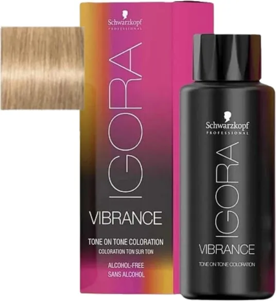 Ngjyrë për flokë Schwarzkopf Igora Vibrance, 9-0, 60 ml - 1