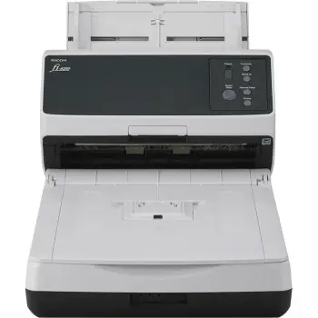 Skener Ricoh fi-8250, 216 x 355.6 mm, 600 x 600 DPI, 50 ppm, Grayscale, Monochrome, ADF + Manual feed, I zi, Gri