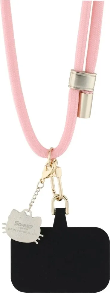 Litar universal për celular Hello Kitty Patch & Kitty Head Charm, rozë - 3
