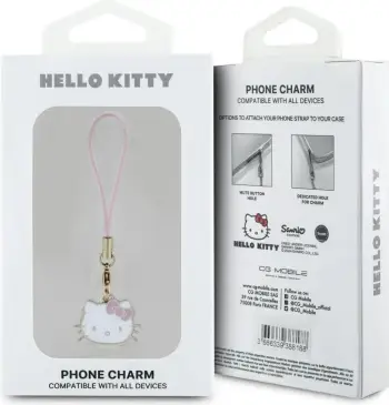 Varëse Hello Kitty Charm Kitty Cute, metal, rozë