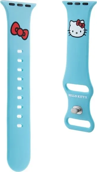 Rrip silikoni Hello Kitty për Apple Watch 38/40/41mm, bezhë - 1