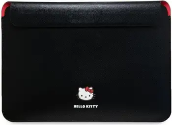 Mbështjellës laptopi Hello Kitty Metal Logo, 14 inç, argjend