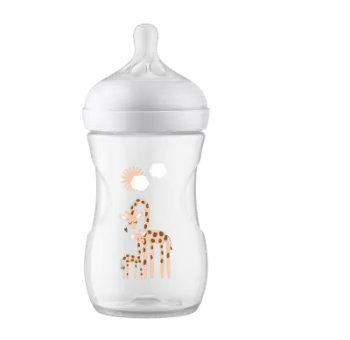 SCY903/66 BOTTLE NAT 3.0 DECO 6 GIRAFFE 1P