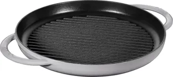 Tigan grill Staub 30cm, gize, non-stick, gri