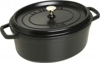 Tigan STAUB me kapak, 4.2L, 29 cm, i zi