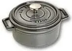 Tenxhere Staub Cocotte 12cm, 0.4L, gize, gri