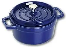 Tenxhere Staub Cocotte 20cm kaltër e errët