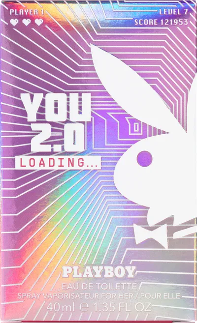 Eau De Toilette Playboy, You 2.0 Loading, 40 ml - 2